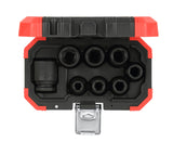 Set tubulare bit 1/2", pentru suruburi cu interior 6 canturi, 5 - 19 mm, 10 piese, R62558110, GEDORE RED - sefira.ro