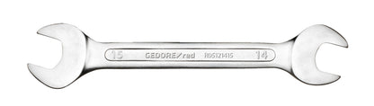 Open-end wrench, 4x5mm, length 99.5mm, head thickness 3.2mm, HAZET