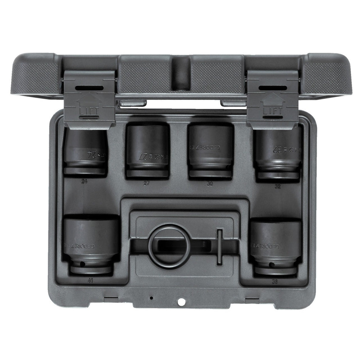 Set tubulare 3/4' de impact, 24-41mm, 8 piese, Nr.K 32-008, GEDORE - sefira.ro