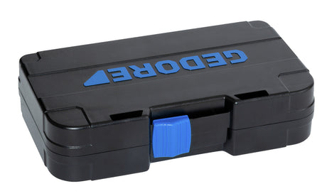 Set tubulare 1/4" cu prindere bit, pentru masina, 7; 8; 10; 12; 13; 3/8", 6 piese, Nr. 666-006, GEDORE - sefira.ro