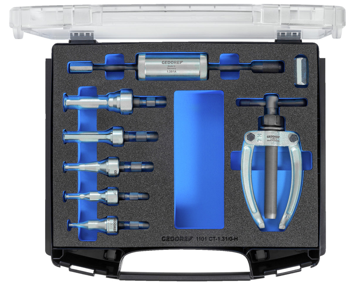 Extractor universal cu 2 brate si blocator HIGH POWER, 200x150 mm, 1.04/HP2A-B, GEDORE - sefira.ro