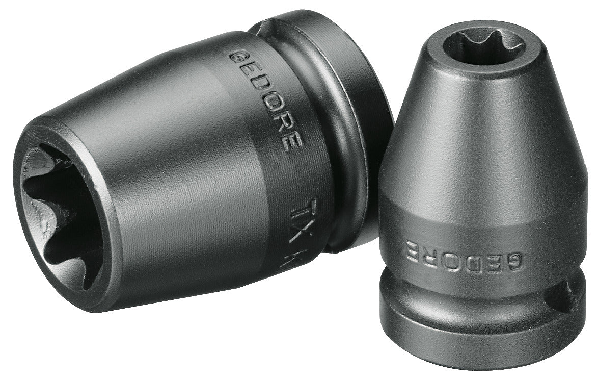 Set tubulare bit 1/2", pentru suruburi cu interior 6 canturi, 5 - 19 mm, 10 piese, R62558110, GEDORE RED - sefira.ro