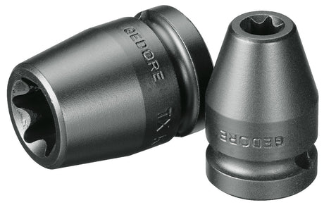 Set tubulare bit 1/2", pentru suruburi cu interior 6 canturi, 5 - 19 mm, 10 piese, R62558110, GEDORE RED - sefira.ro