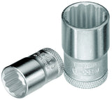 Cheie tubulara 3/8", 9mm, 12 canturi, HAZET - sefira.ro