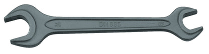 Open-end wrench, 4x5mm, length 99.5mm, head thickness 3.2mm, HAZET