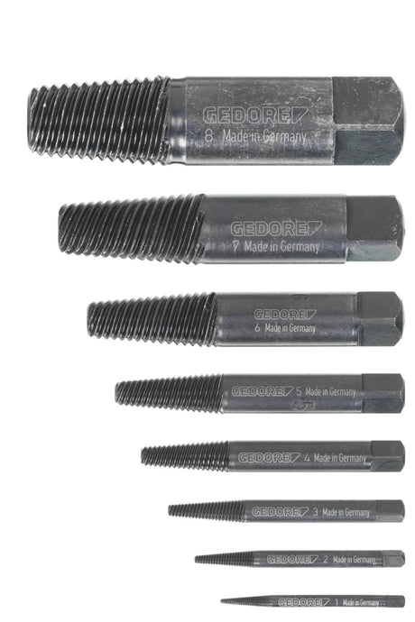 Set surubelnita si biti pentru suruburi blocate, cu clichet, 6 piese, R38004006, GEDORE RED - sefira.ro