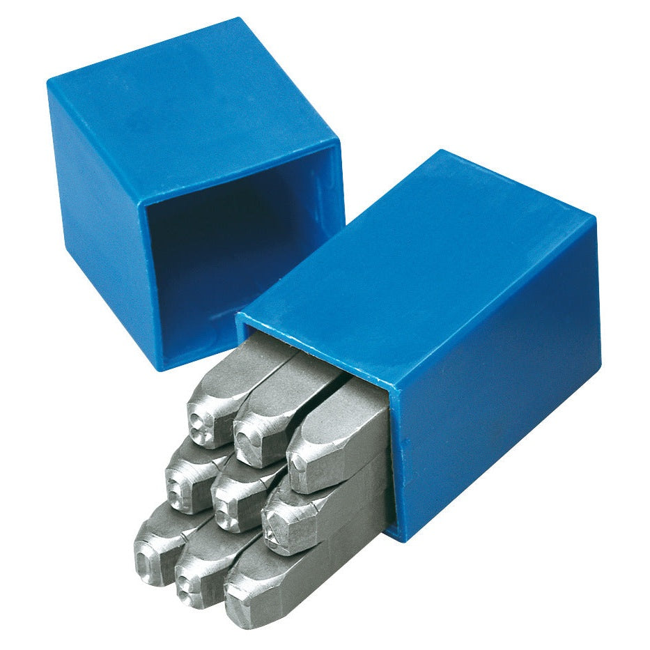 Set poansoane cifre, 9 buc, 70 x 9 mm, 2200-6, GEDORE - sefira.ro