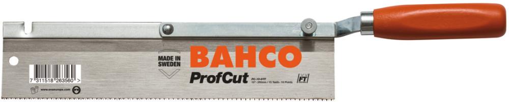 ProfCut PC-10-DTF hand saw, for wood and plastic, 250x0.5mm, 15 teeth/inch, BAHCO