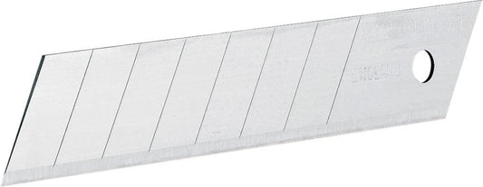 Cutter blade, No.0-11-325, 25mm, 7 segments, set of 10 pieces, STANLEY