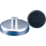 Maner magnetic plat cu bucsa filetata, Ø 10mm, inaltime 11.5mm, M3, BELOH - sefira.ro