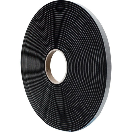 Banda de etansare EPDM autoadeziva pe o parte, 3 x 12 mm, rola 10 m, neagra, ISOWA - sefira.ro