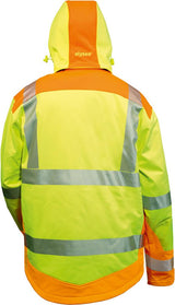 Jacheta reflectorizanta Softshell Rickmer, marimea S, galben/portocaliu, ELYSEE - sefira.ro