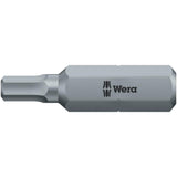 Bit dur 5/16" pentru suruburi cu antrenare 6 canturi, 3x30mm, DIN3126 C8, 05057505001, WERA - sefira.ro