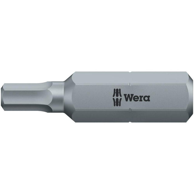 Bit dur 5/16" pentru suruburi cu antrenare 6 canturi, 3x30mm, DIN3126 C8, 05057505001, WERA - sefira.ro