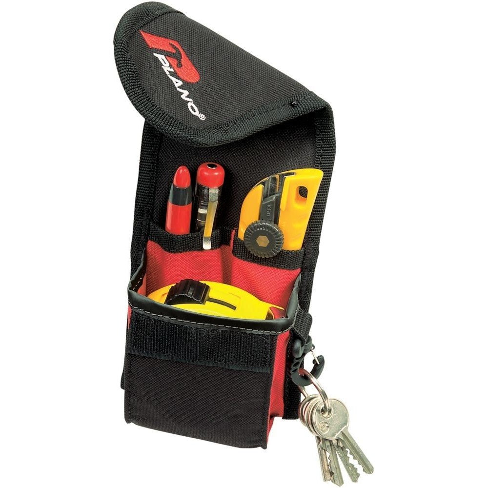 Geanta de brau compartimentata pentru scule, cu carabina, 100x50x170mm, PLANO - sefira.ro