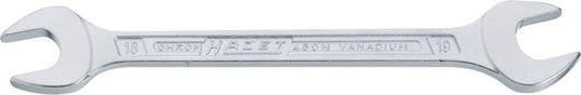 Open-end wrench, 4x5mm, length 99.5mm, head thickness 3.2mm, HAZET