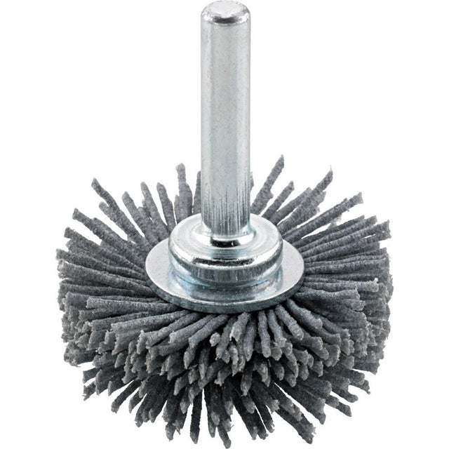 Perie rotunda din nylon cu carbura de siliciu, cu coada 6mm, diam.50mm, gran.120, OSBORN - sefira.ro