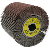 Perie lamelara cilindrica 100x100x19mm, gran.40, corindon, KLINGSPOR - sefira.ro