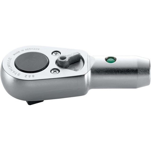 Cap antrenor cu clichet 3/4", lungime 165 mm, 36 dinti, unghi 10°, DIN 3122, QR, 15110000, STAHLWILLE - sefira.ro