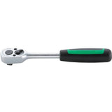 Antrenor cu clichet 3/8", lungime 193 mm, 30 dinti, comutare, 12111010, STAHLWILLE - sefira.ro