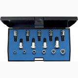 Set chei tubulare bit 1/4", 15 piese, ITX 20 TX-015, GEDORE - sefira.ro