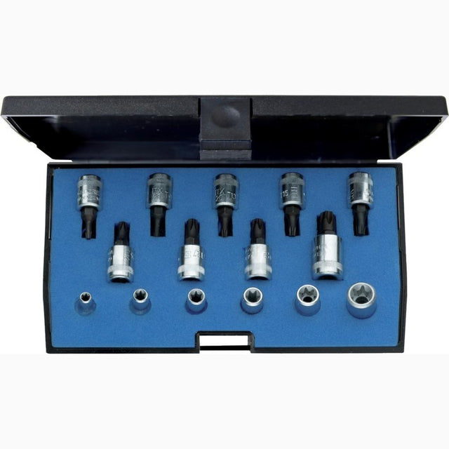 Set chei tubulare bit 1/4", 15 piese, ITX 20 TX-015, GEDORE - sefira.ro