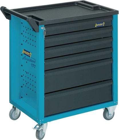 Tool cabinet, mobile, 779.5x496x915mm, 6 drawers, HAZET