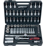 Set chei tubulare 3/8", Nr. 911.0661, 61 piese, KS TOOLS - sefira.ro