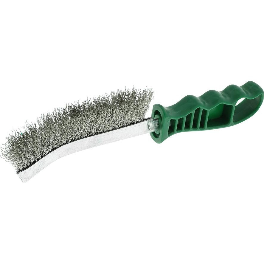 Perie de sarma din inox universala, sarma 0.3mm ondulata, 265/140mm, OSBORN - sefira.ro