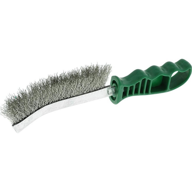 Perie de sarma din inox universala, sarma 0.3mm ondulata, 265/140mm, OSBORN - sefira.ro