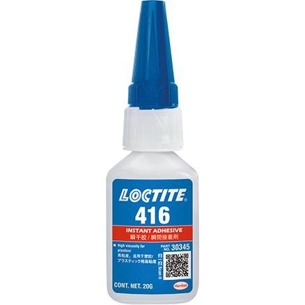 Adeziv rapid Loctite® 416, vascozitate ridicata pentru plastic, flacon 20g, LOCTITE - sefira.ro