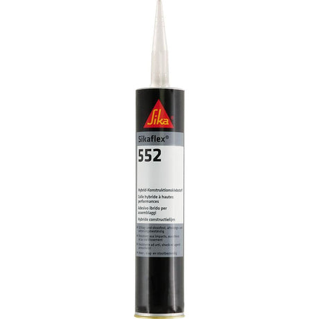 Adeziv monocomponent Sikaflex®-552, cartus 0.3 l, alb, pe baza de polimer, SIKA - sefira.ro