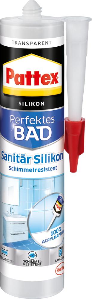 Pattex silicon dus+baie 300 ml, alb