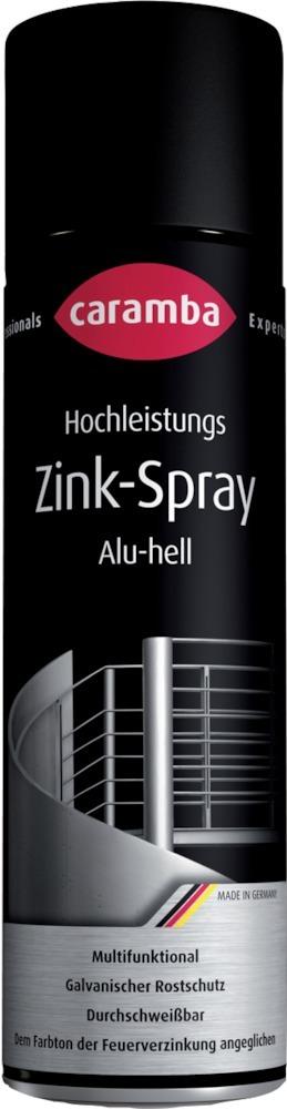 Spray de zinc 500ml alu-light Caramba