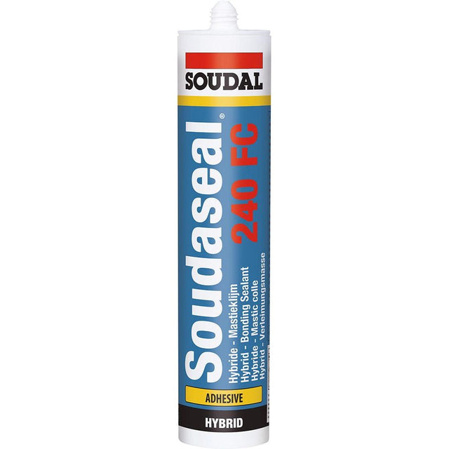Adeziv de etansare Soudaseal 240 FC MS-Polimer, cartus 0.29 kg, gri, 105027, SOUDAL - sefira.ro