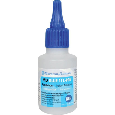 Adeziv Super Glue 111.495, flacon 0.02 kg, transparent, MARSTON-DOMSEL - sefira.ro