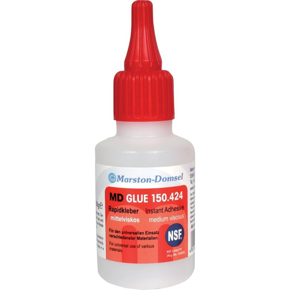 Adeziv Super Glue 150.424, flacon 0.02 kg, vascozitate medie, MARSTON-DOMSEL - sefira.ro