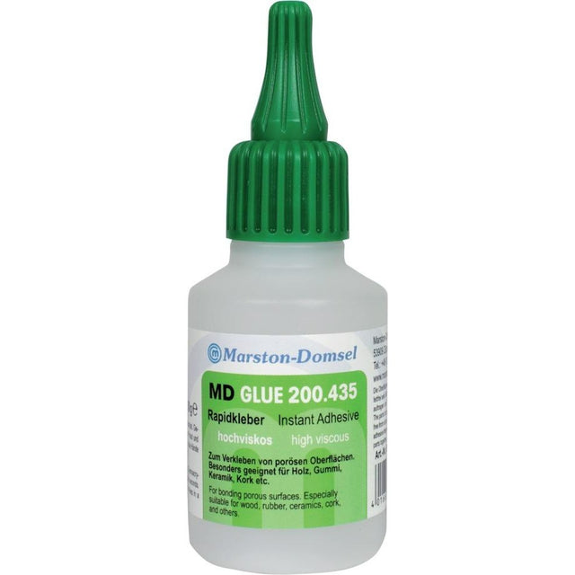 Adeziv Super Glue 200.435, flacon 0.02 kg, vascozitate mare, MARSTON-DOMSEL - sefira.ro