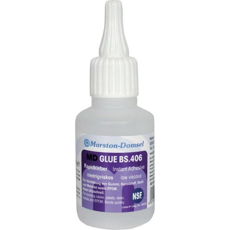 Adeziv Super Glue BS.406, flacon 0.02 kg, vascozitate redusa, MARSTON-DOMSEL - sefira.ro