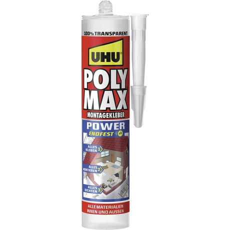 Adeziv POLY MAX POWER, cartus 300g, 47855, UHU - sefira.ro