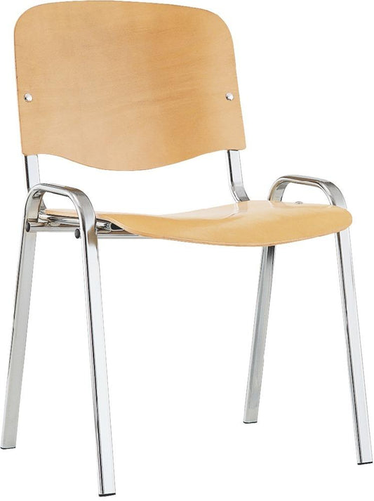 Special ISO chair chrome/beech wood