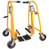 Carucior de transport placi, ridicare mecanica 300 mm, 570 x 400 x 775 mm, portanta 600 kg - sefira.ro