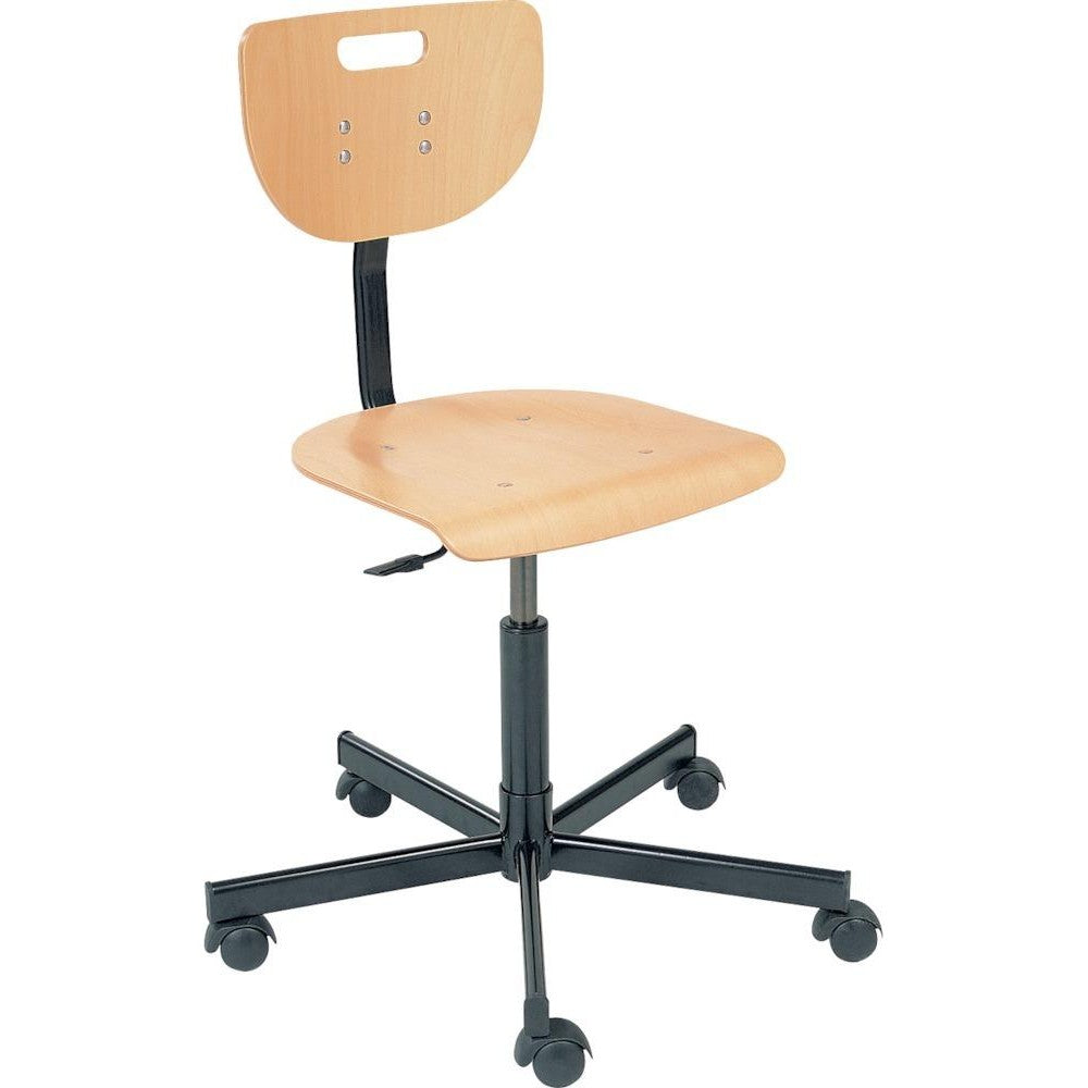 Scaun pentru lucru din lemn, 400-535mm - sefira.ro