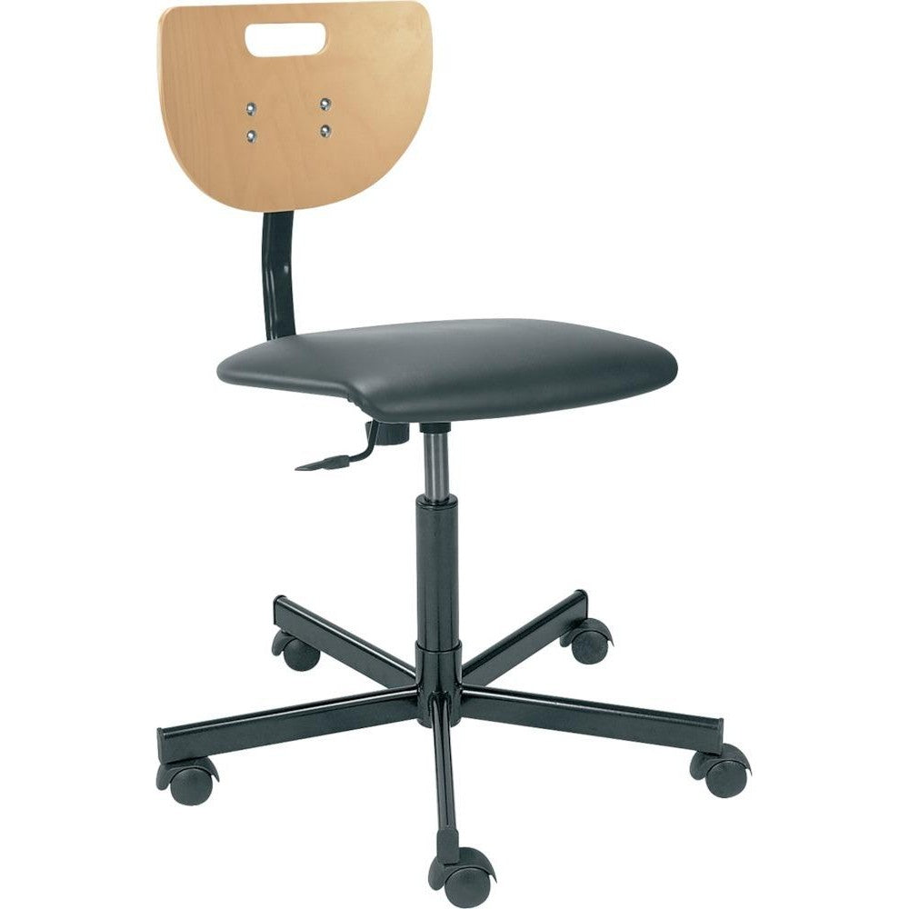 Scaun pentru lucru din lemn, 400-535mm - sefira.ro