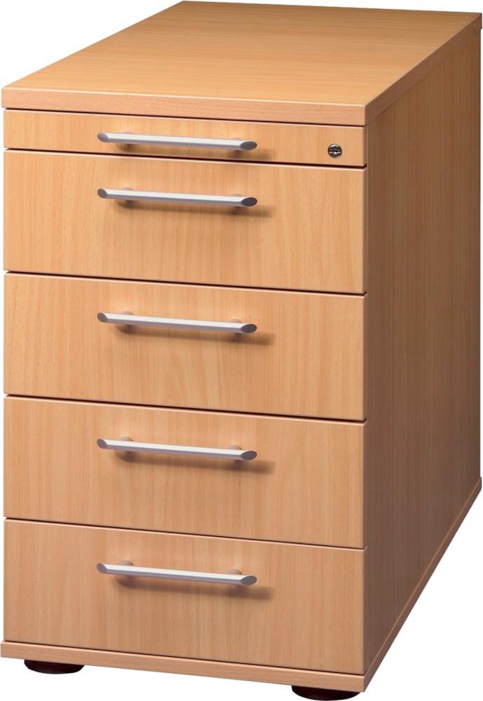 Piedestal soclu gri deschis 4 sertare DISTANTA