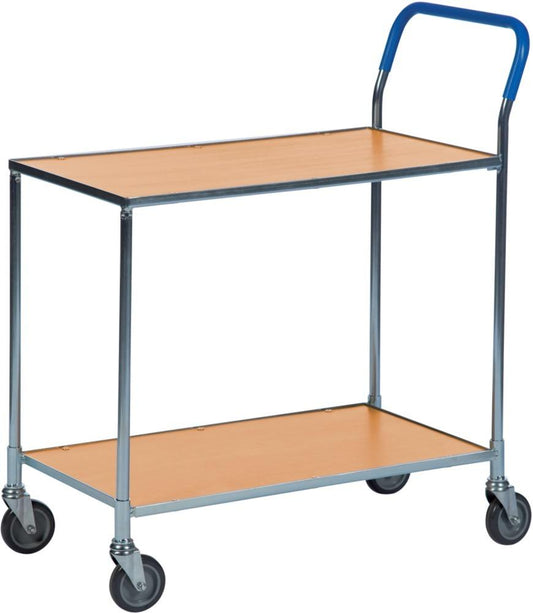 Two-tier table trolley, 150kg, 730x755mm