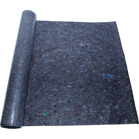 Pasla de protectie pentru zugravi, gri, 10 x 1 m, antiderapanta, 85 % fibra sintetica, 15 % bumbac - sefira.ro