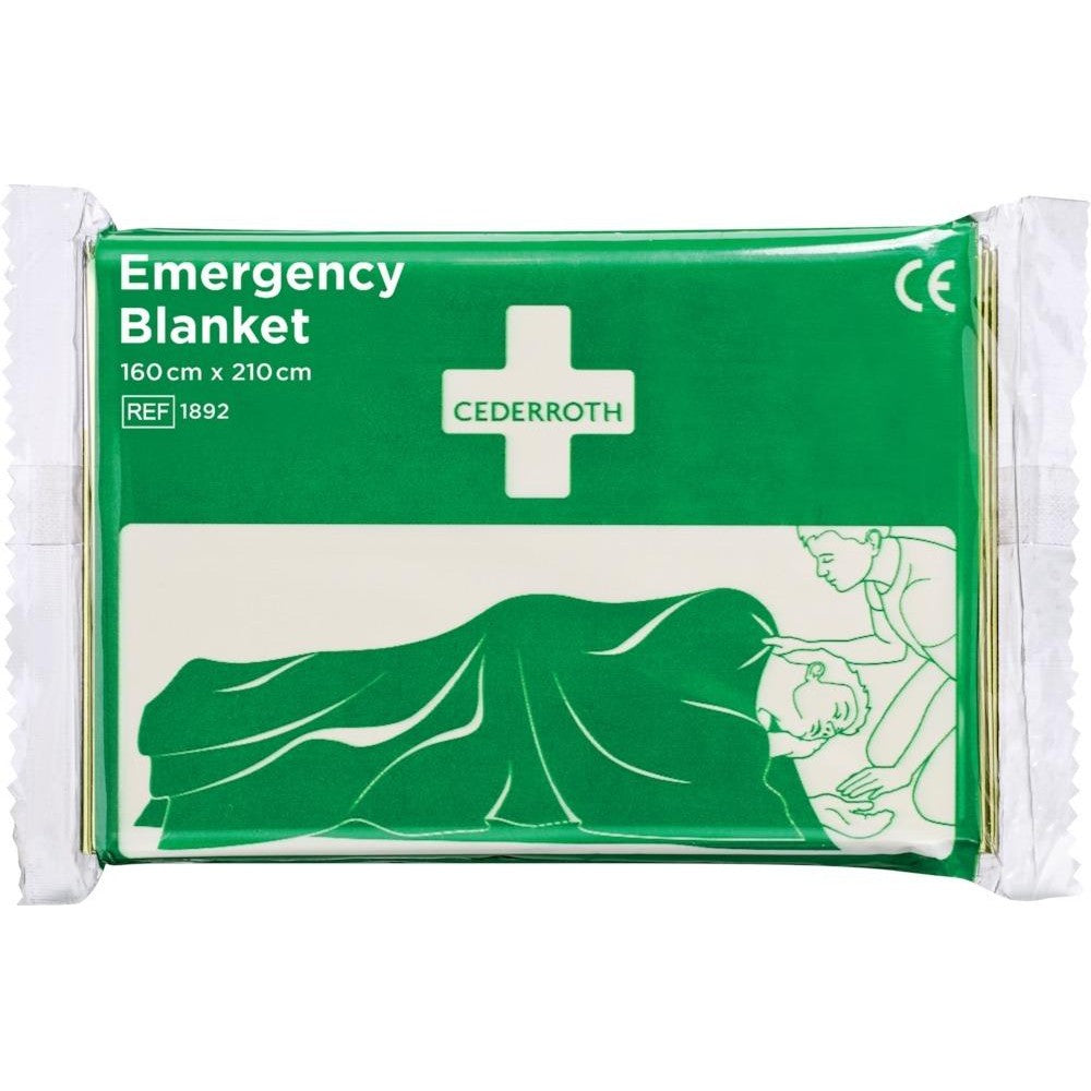Patura de salvare, din poliester, 160x210cm, CEDERROTH - sefira.ro