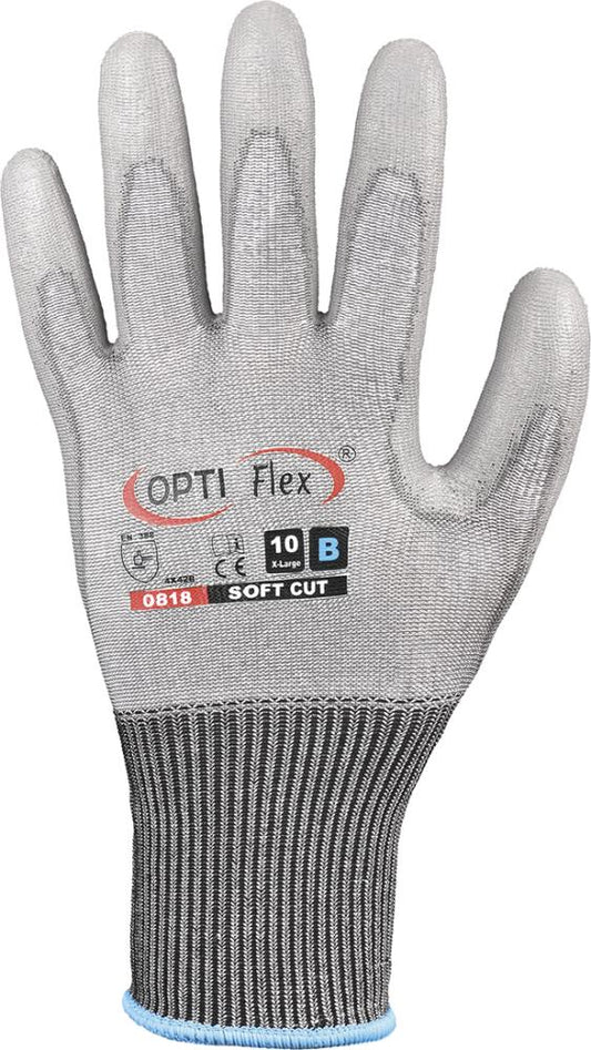 Soft Cut cut protection gloves, HDPE, size 8, OPTIFLEX