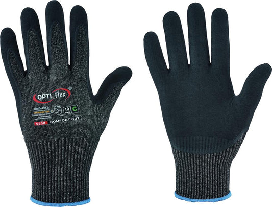 Comfort Cut cut protection gloves, HDPE, size 8, OPTIFLEX